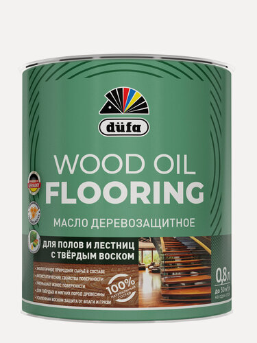 Изображение товара Масло деревозащитное для полов и лестниц Wood Oil Flooring 0.8 л