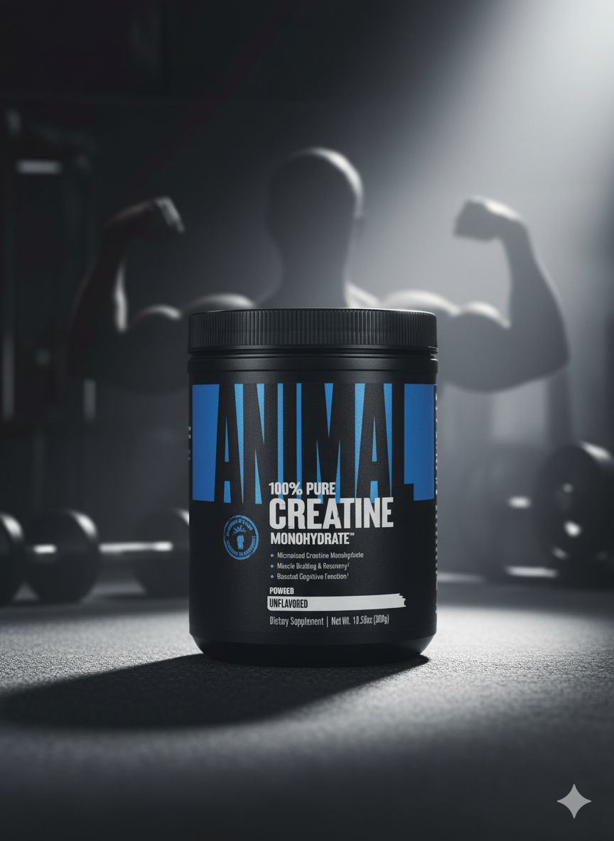 Animal Creatine 300g, креатин моногидрат от Энималь Universal nutrtion