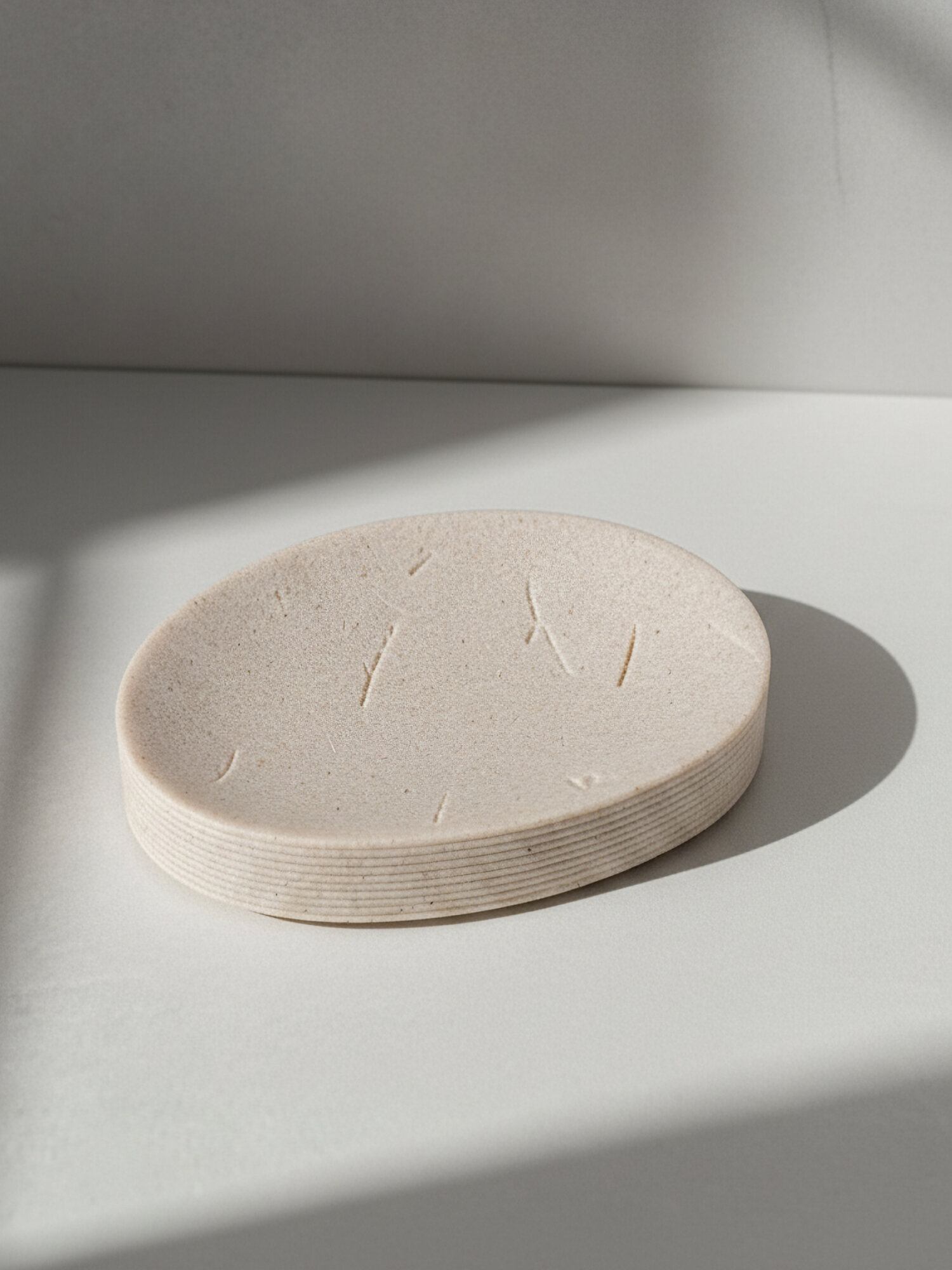 Мыльница для ванной PERFECTO LINEA Yellowstone бежевая (35-503400) — фото 1