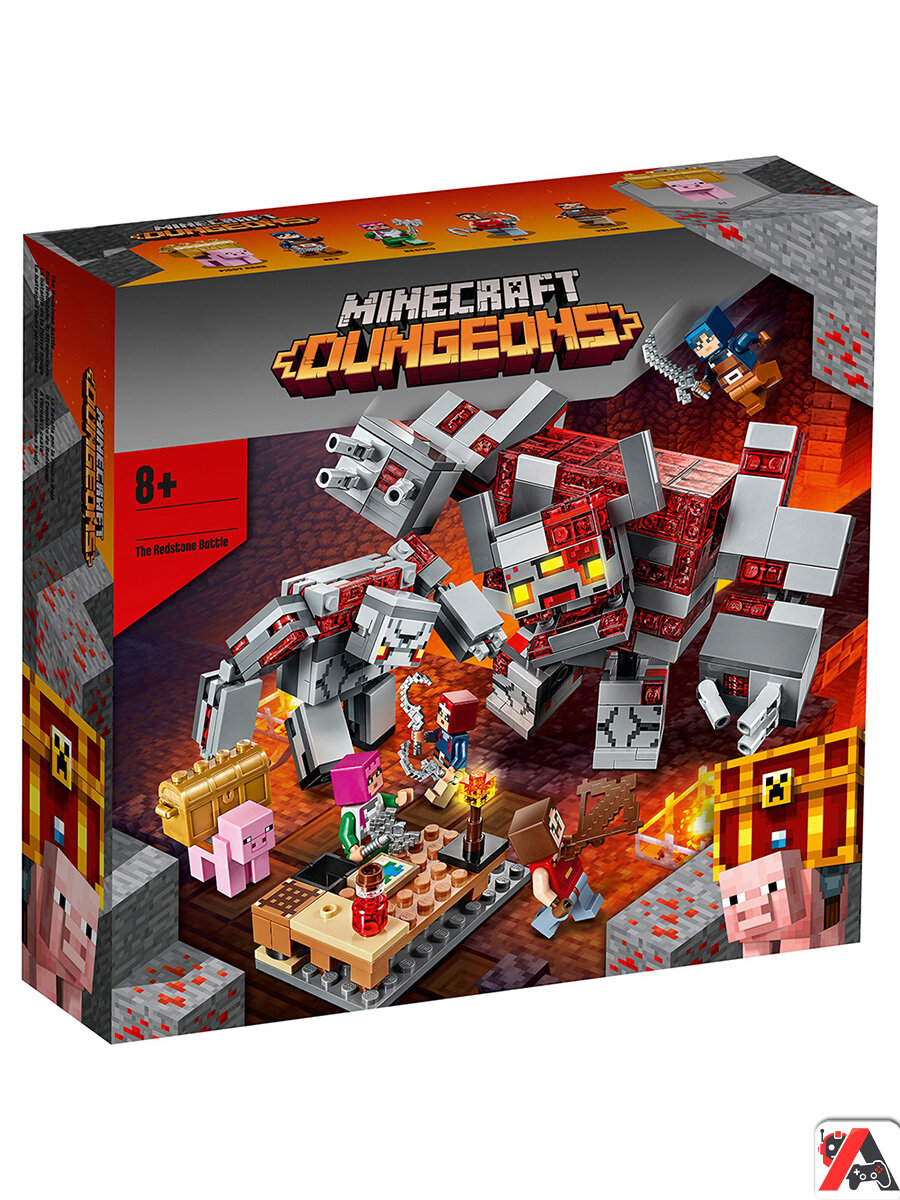 Конструктор Майнкрафт Битва за красную пыль — фото 1