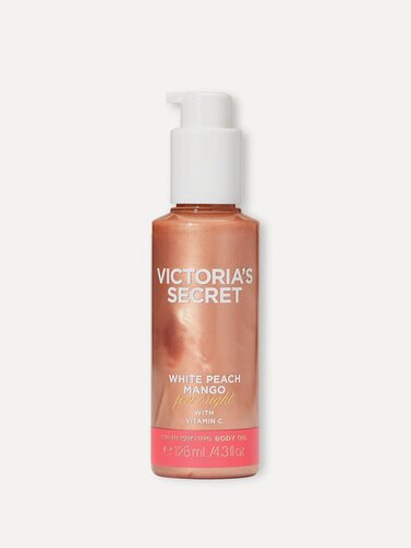 Изображение товара Victoria's Secret масло шиммер для тела с Highlighting Body Oil , White Peach Mango