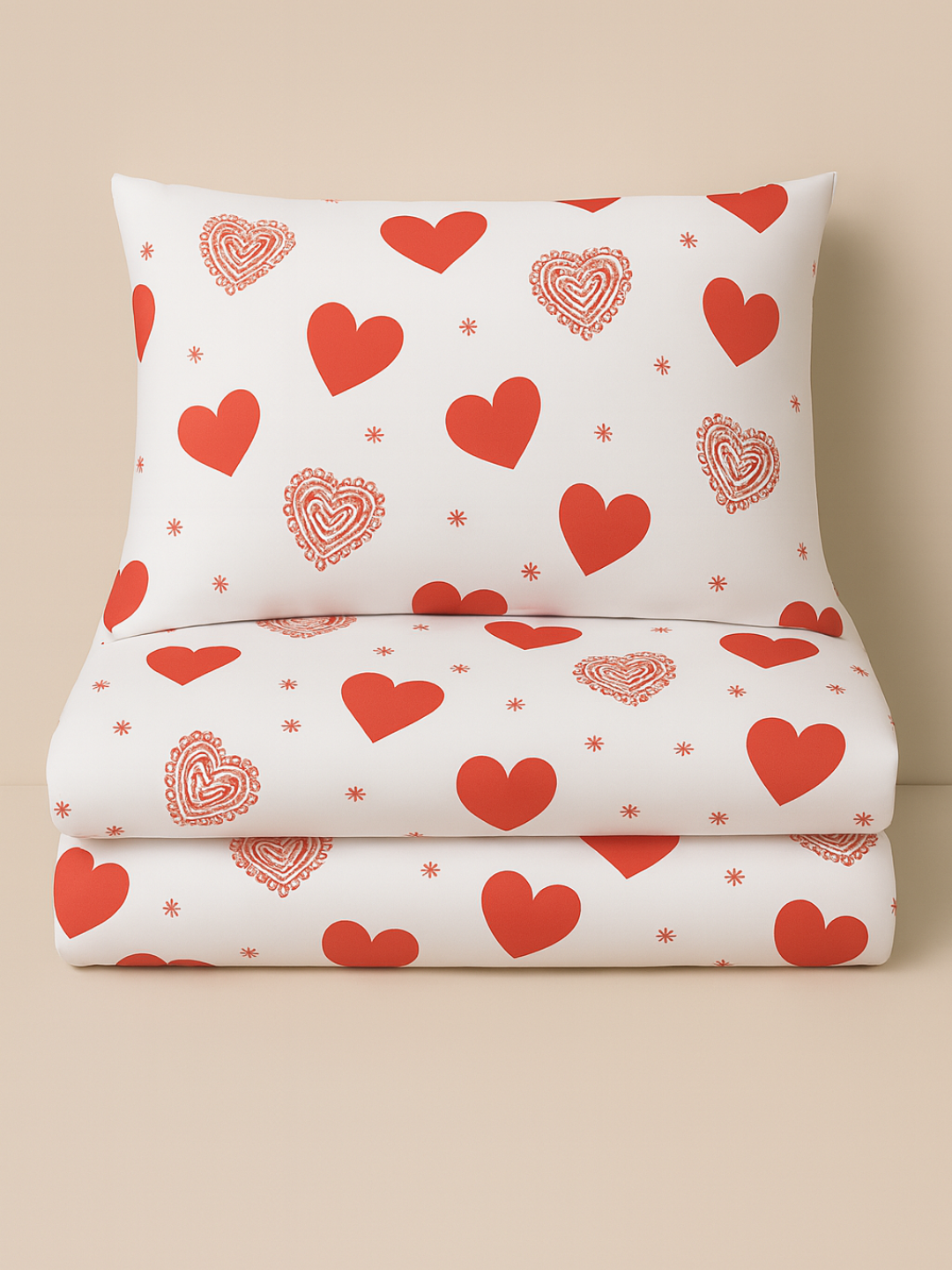 Постельное белье Choyshab "Простынь и Наволочка", полисатин, 80%/20%, хлопок/полиэстер — фото 1