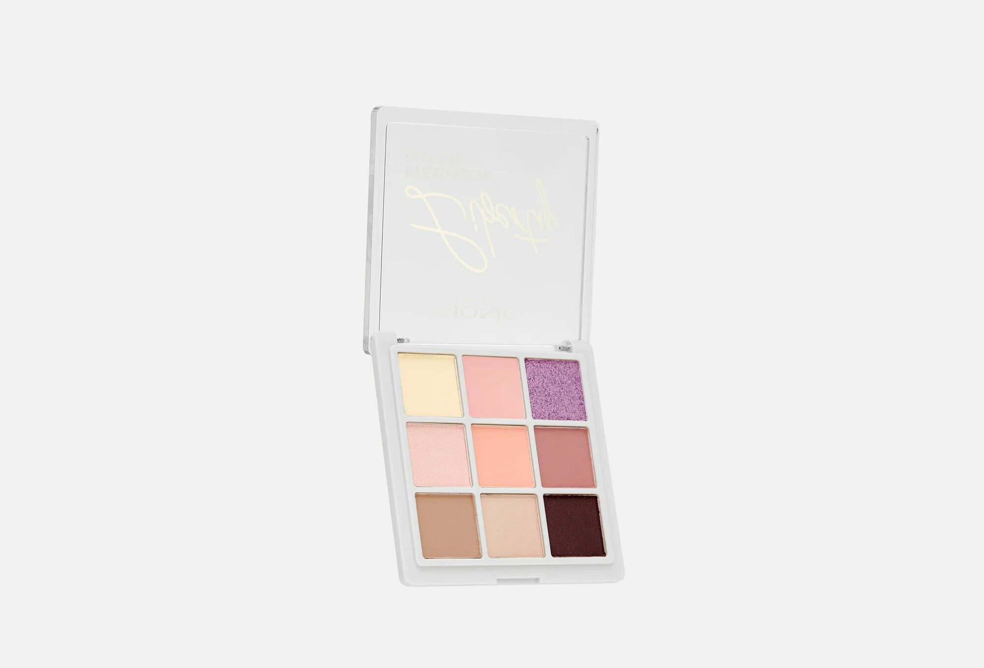 Тени для век Monic Beauty тон 03 Elegant Rose, 9 цветов Liberty