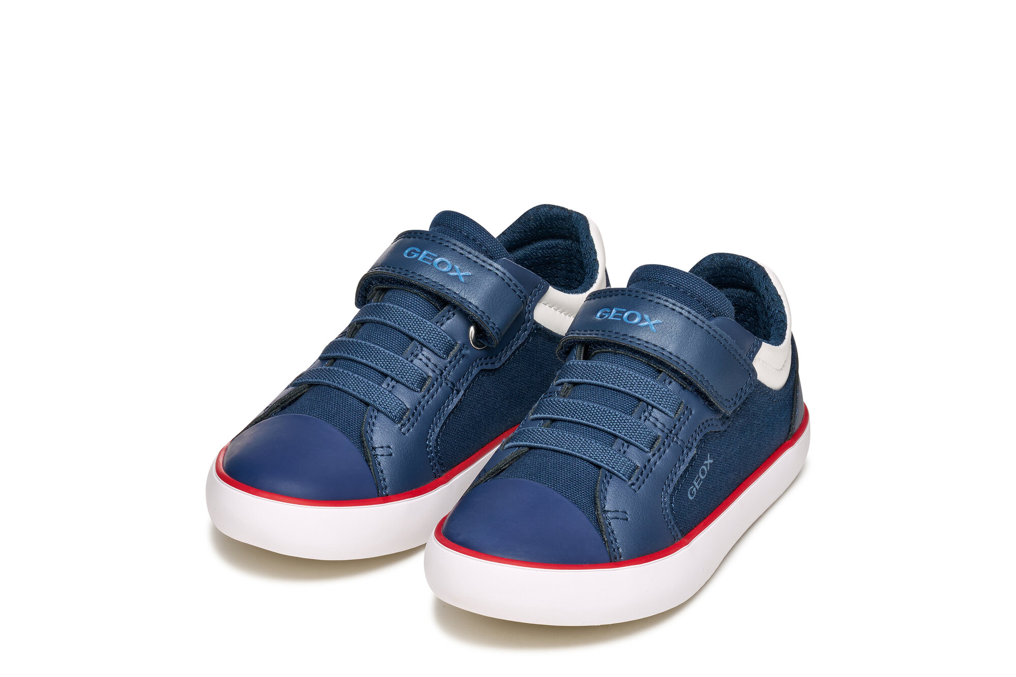 Кроссовки GEOX, размер 38 RU, синий/белый — фото 1