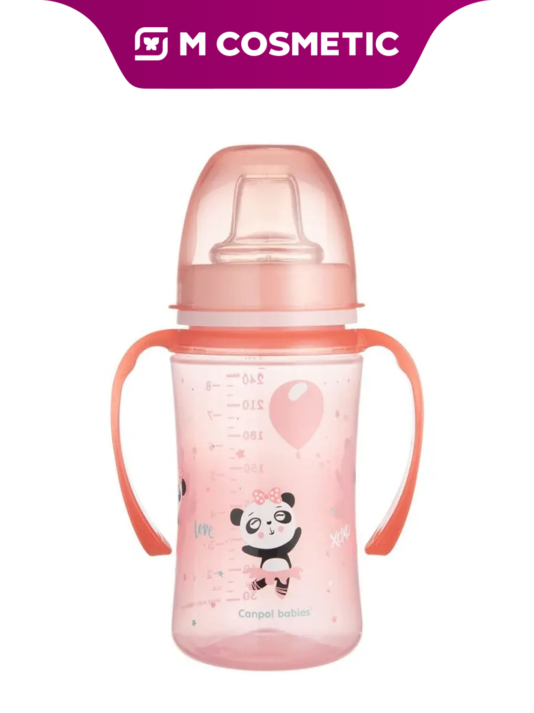 Поильник Canpol Babies EASYSTART "Экзотические Животные", 240 мл