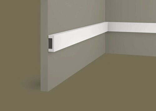 Изображение товара Рейка стеновая 8шт. молдинг 40х16х1000мм Экополимер RX011 EVROPLINT