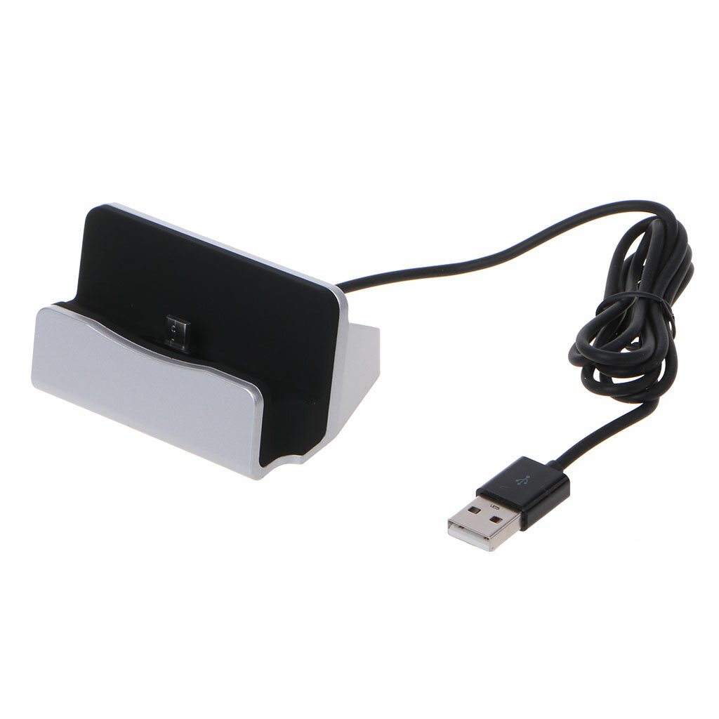 Desktop Charger Stand Dock Station Sync Charge Cradle Desk for Android Cellphone Storage Holder Phone Accessories