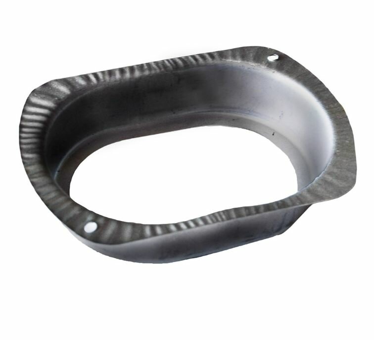 Воронка водосточная Юг Профиль 120x102 мм оцинкованная