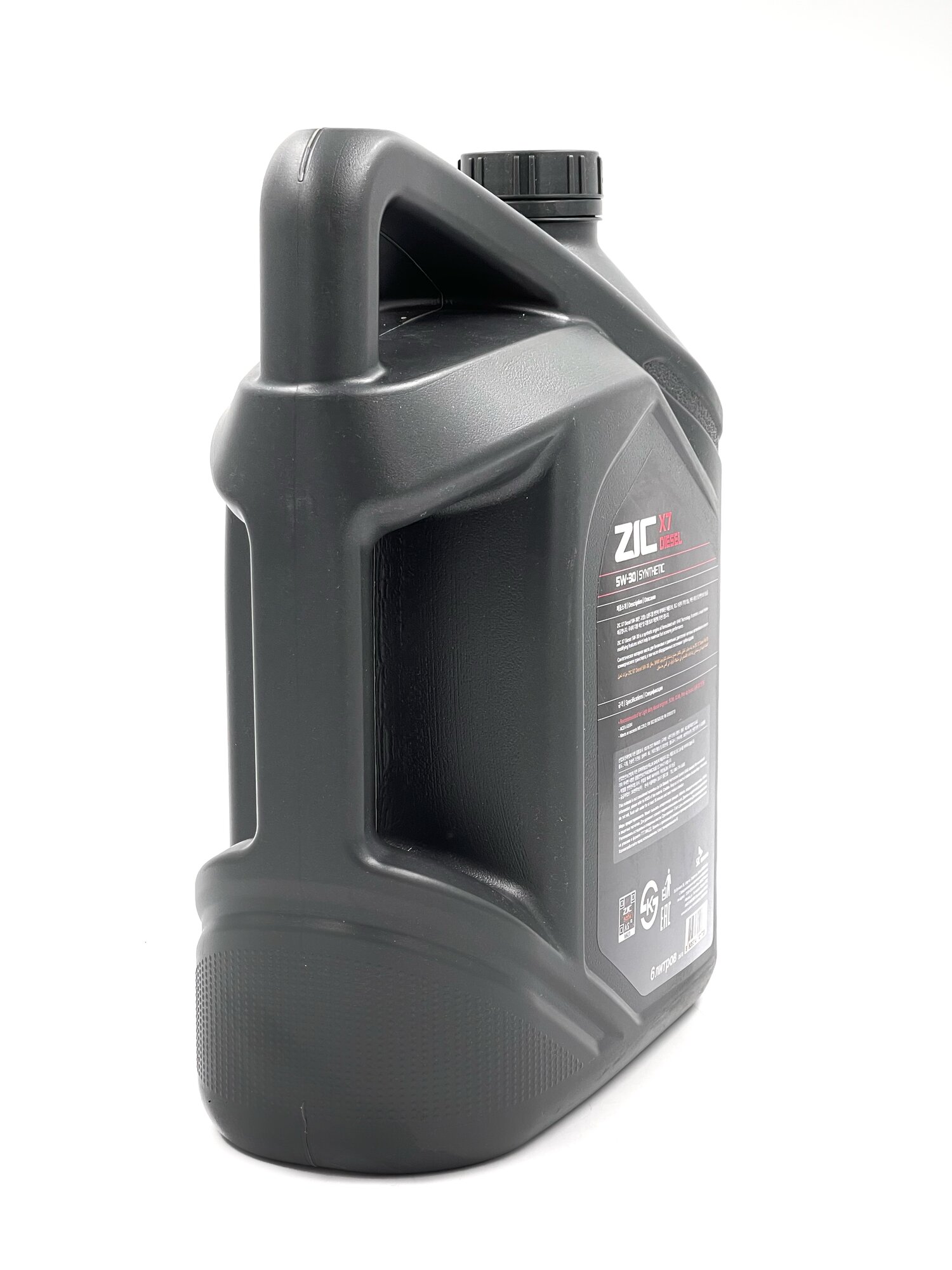 Масло моторное ZIC X7 Diesel 5w-30, синтетическое,6 литров, — фото 1