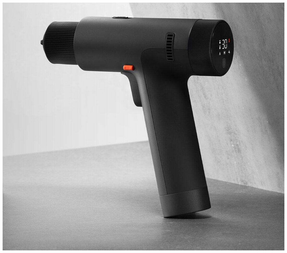 Изображение Аккумуляторная дрель-шуруповерт Xiaomi Mijia Electric Smart Drill MJWSZNJYDZ001QW+Адаптер