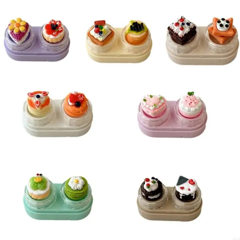 Картинки D0UB Cupcake Designs Contact Lins, Yellow, Унисекс