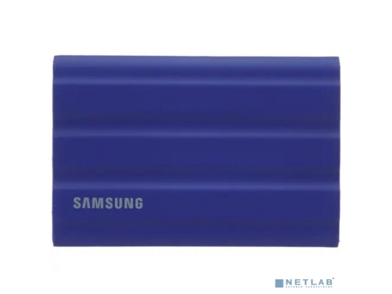 Внешние HDD и SSD внешние HDD и SSD/ External SSD T7 Shield, 1TB, Type C-to-C/A, USB 3.2 Gen2, R/W 1050/1000MB/s, IP65, 88x59x13mm, 98g, Blue (12 мес.)
