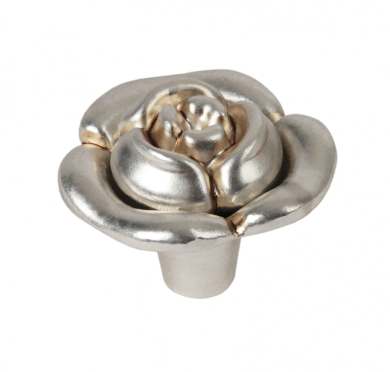 Мебельная ручка LULU ROSE RC087AS/SG.4 сатиновое золото as - старинное серебро