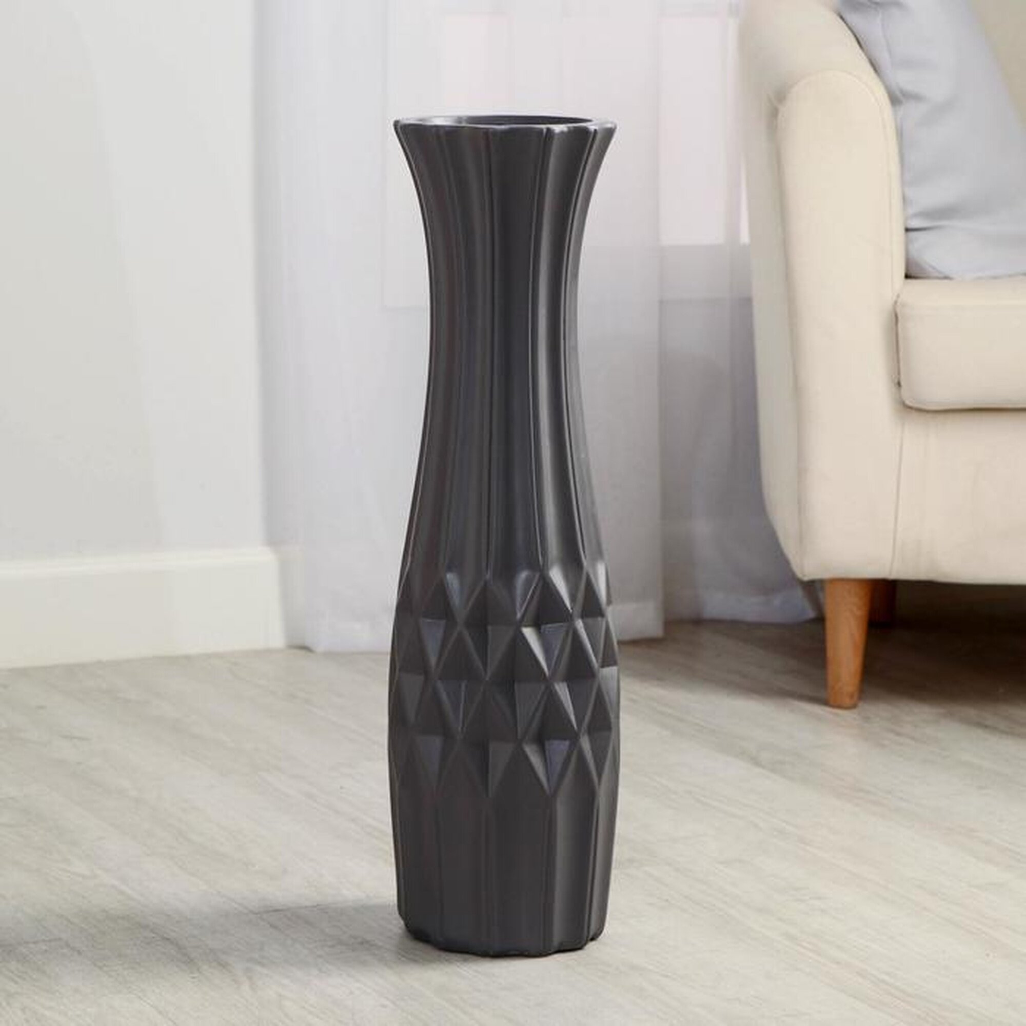 Ваза Сима-ленд «Джанин» напольная керамическая 15 см x 60 см