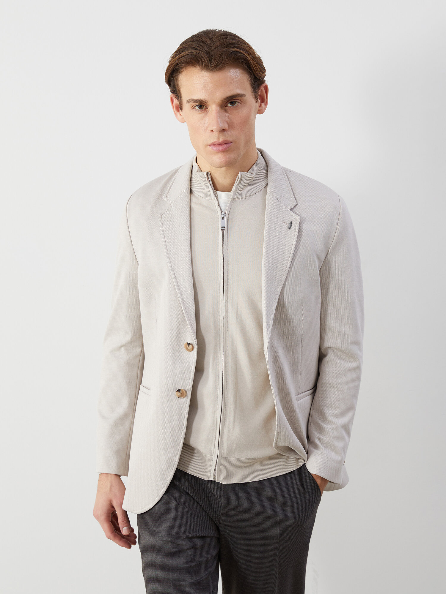 Пиджак LC Waikiki, размер 54, beige