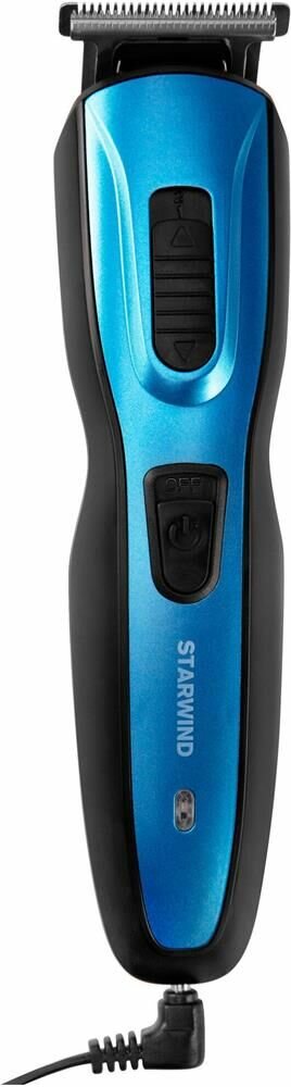 Машинка для стрижки SHC 4379 синий/черный 3Вт (насадок в