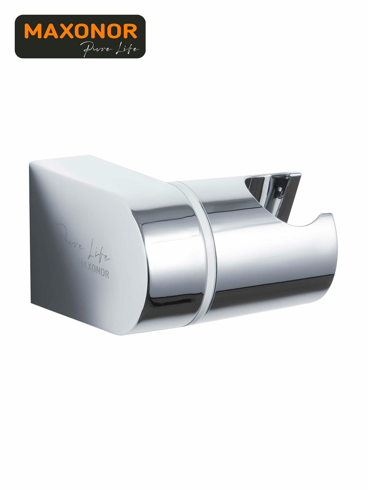 Держатель для лейки душа Maxonor PURE LIFE PL90 Хром Поворотный