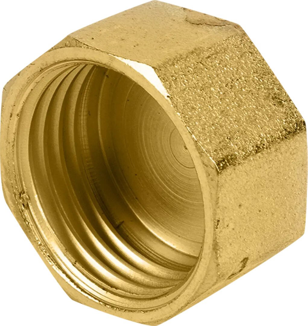 Заглушка Aquabeam 1 2 ВР латунь ABR 590  Y 0004