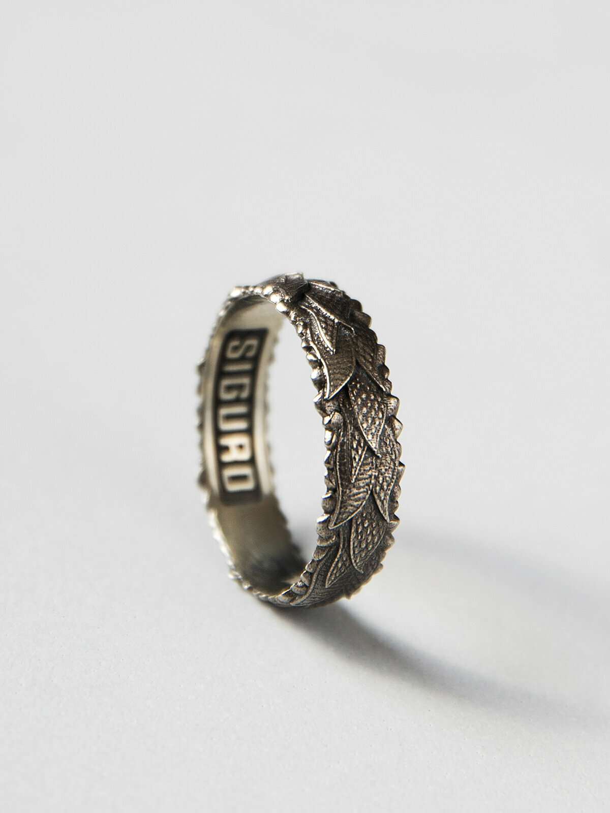 Кольцо Sigurd, размер 21, металлик — фото 1