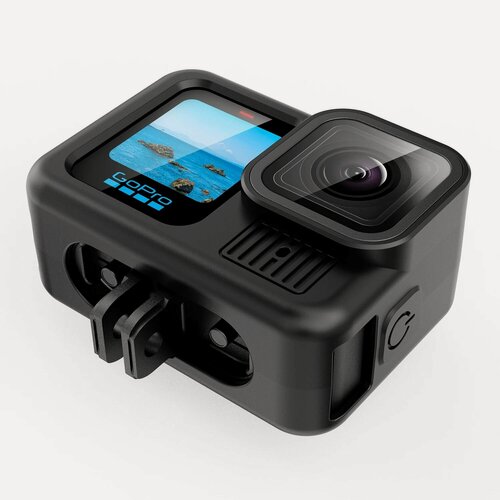 Изображение товара Защитный силиконовый чехол для экшен камеры GoPro Hero 13 (чехол + защита линзы + ремешок)