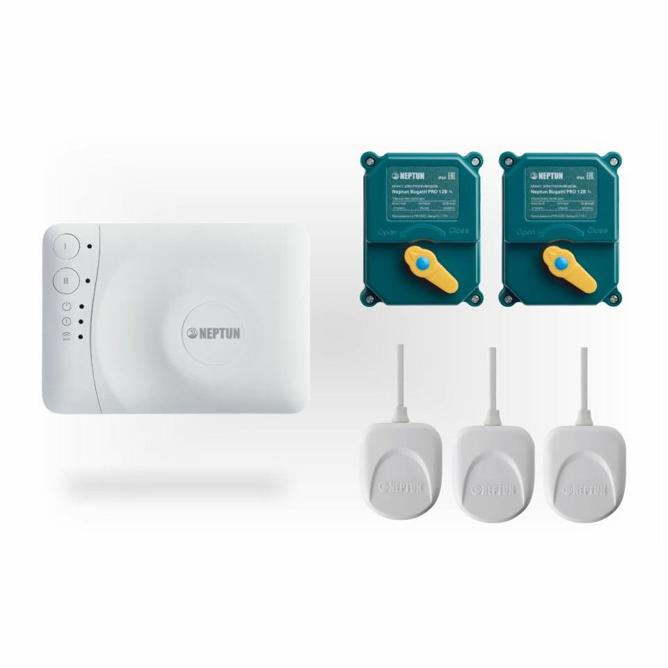 Система защиты от протечки воды Neptun Bugatti Smart TUYA 1/2