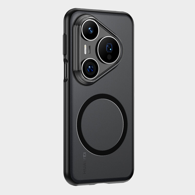 Подходит для Huawei Pura 80 Pro / Хуавей Пура 80 Про Чехол для смартфона, с защитой камеры и противоударным, Пура 80 Про, подставка, soft touch,360° Полная защита, накладка, резина, пластик, защита камеры