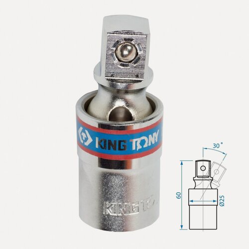 Изображение товара Кардан 1/2", шаровый KING TONY 4794