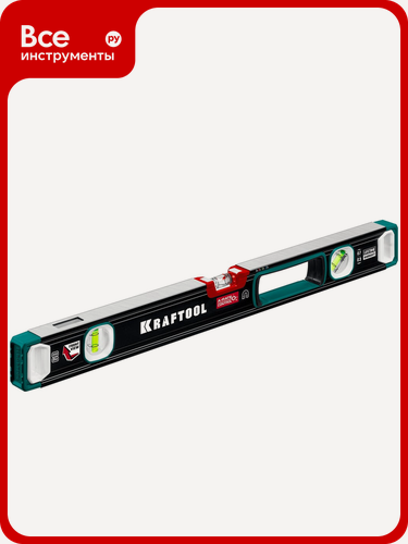 Изображение товара Магнитный сверхпрочный уровень KRAFTOOL A-RATE Control с зеркальным глазком,