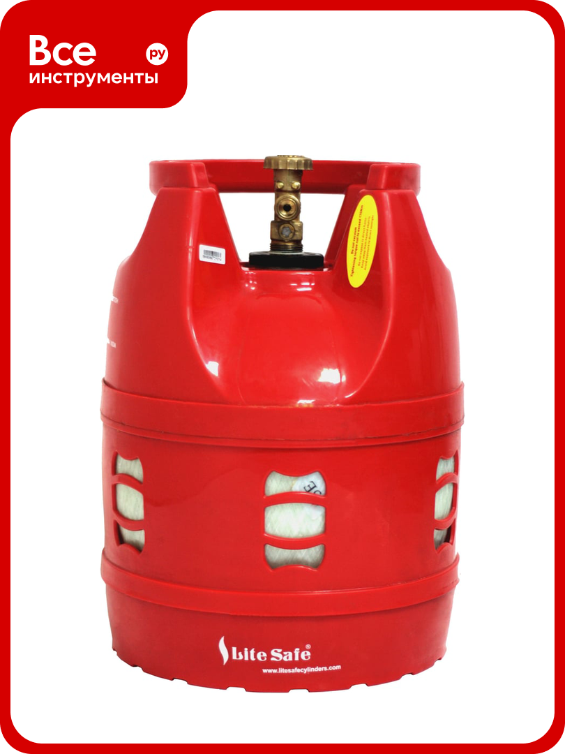 Полимерно - композитный баллон для сжиженного газа LITESAFE 12л/5 кг LS 12L