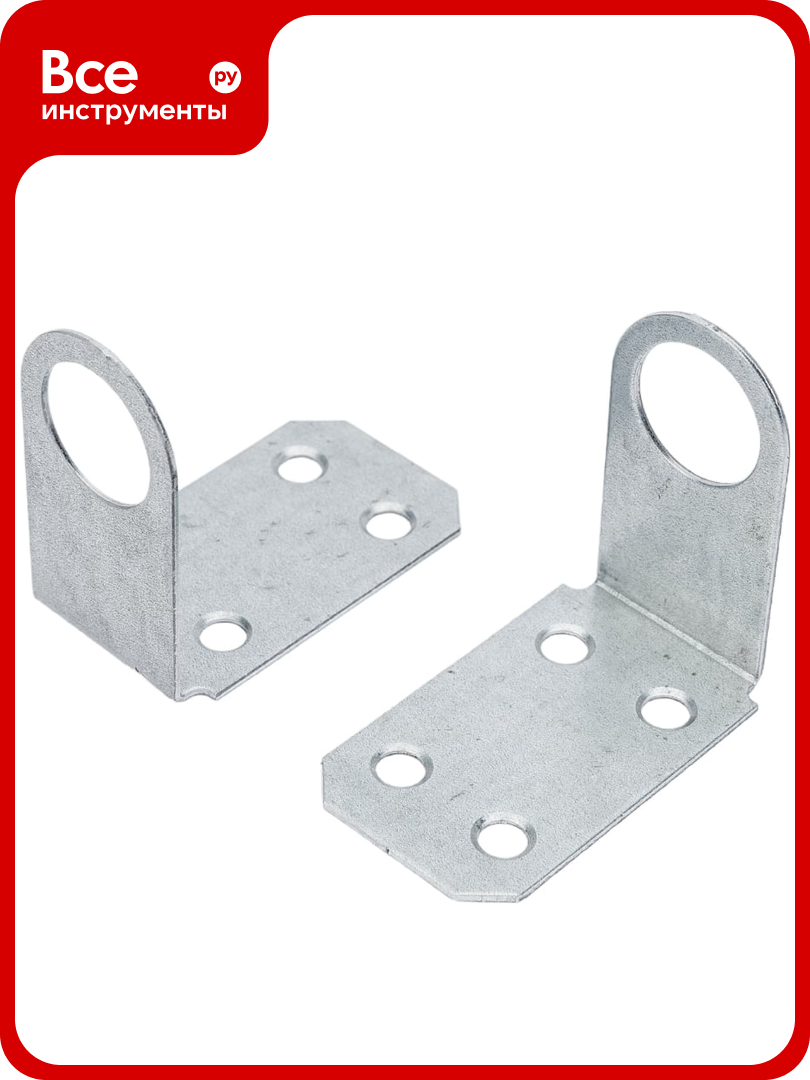 Угловая проушина для замка крепко-накрепко 50х44х30х1.2 Pzu 2 шт. 33448