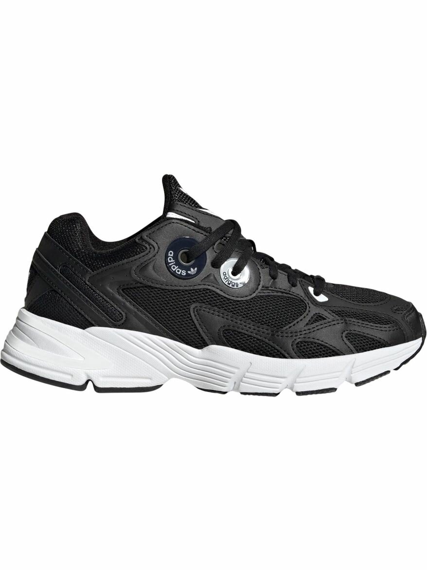 Кроссовки adidas Astir W, полнота F, размер 5,5 UK, черный/черный/белый