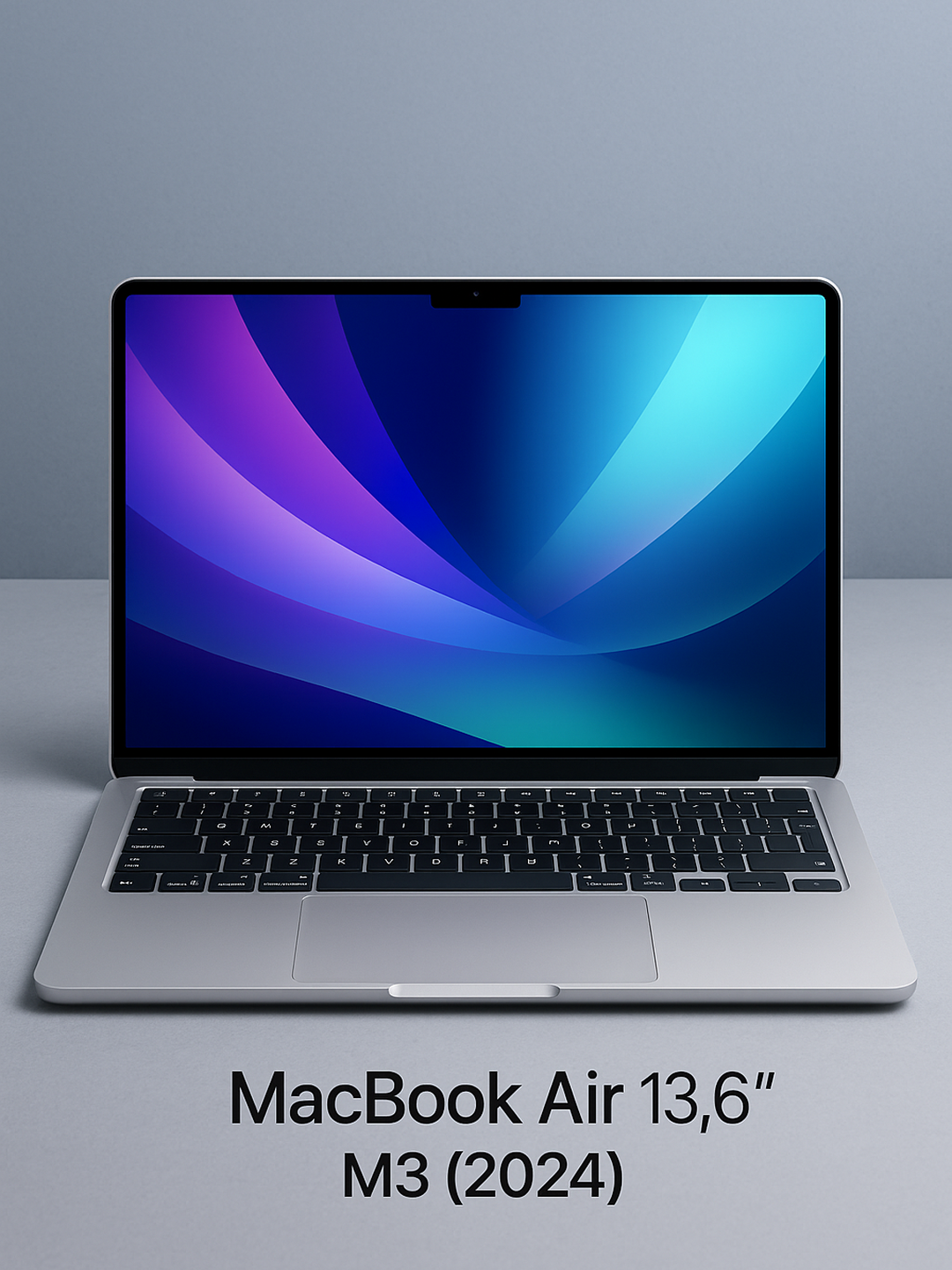 Ноутбук Apple MacBook Air 15", M3, 8-ядерный процессор, 10-ядерный GPU, macOS Sonoma