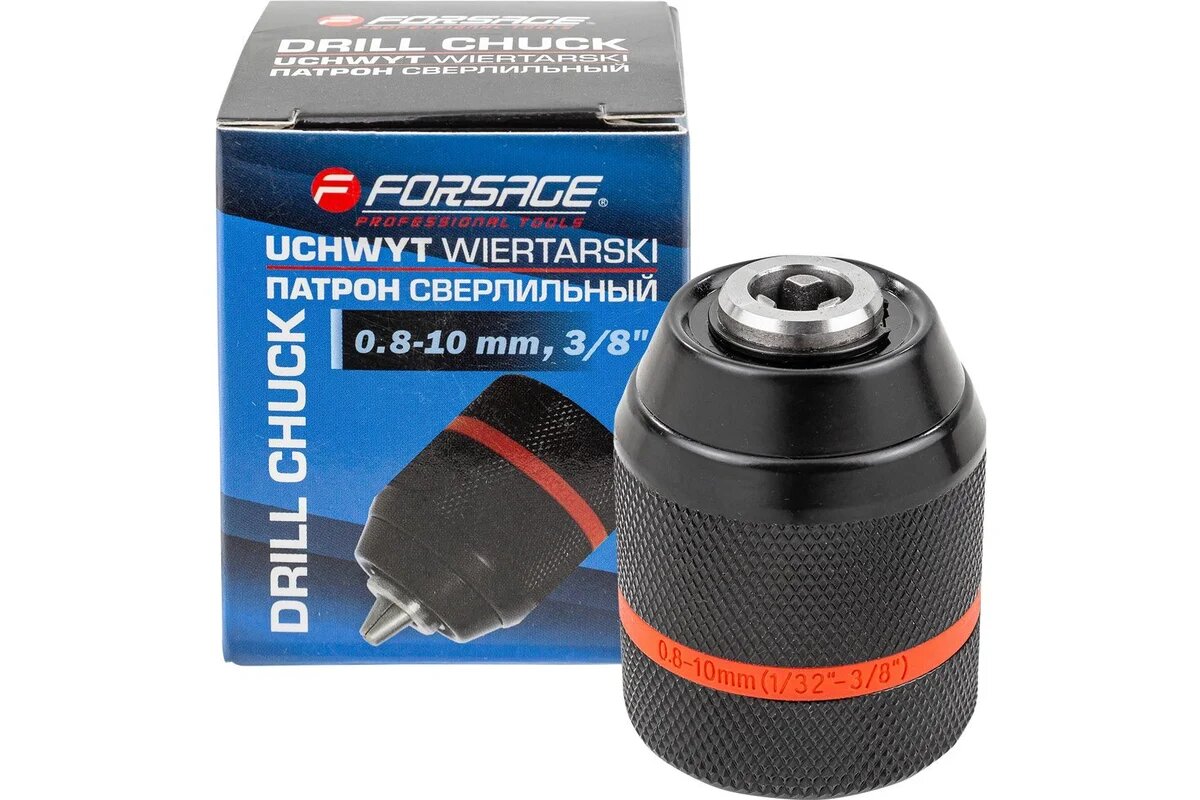 Forsage Патрон цанговый для дрели (1-10мм 3/8