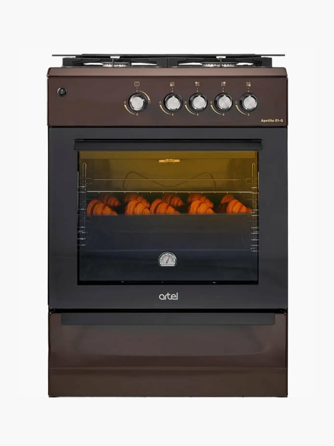 Кухонная плита Artel Apetito 01-G V1 Газовая с газовой духовкой, электроподжиг