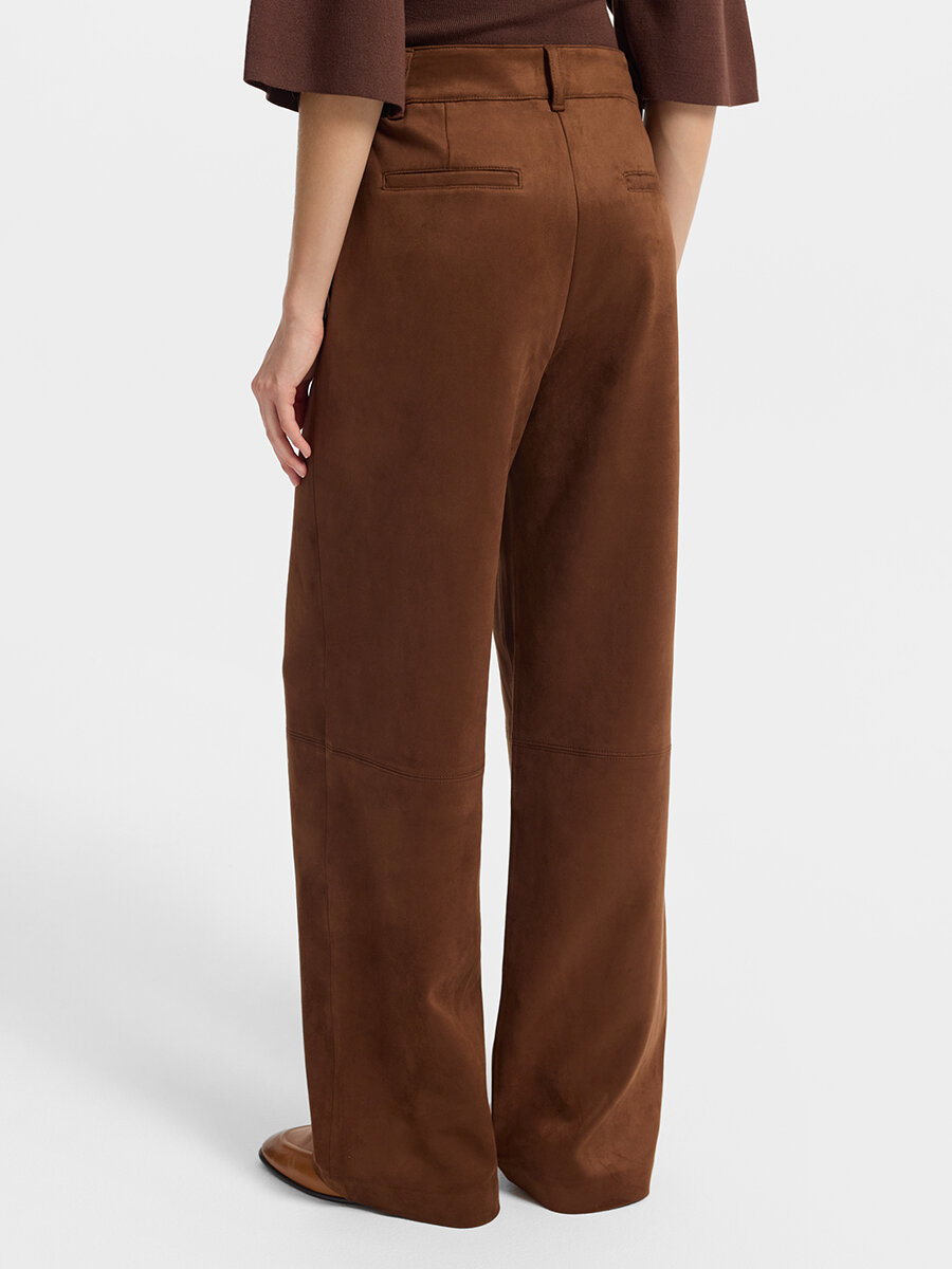 Брюки LOVE REPUBLIC, размер 48, коричневый — фото 1