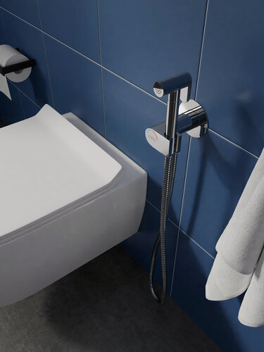 Изображение товара ESKO. Смеситель скрытого монтажа с металлическим гигиеническим душем SMH03