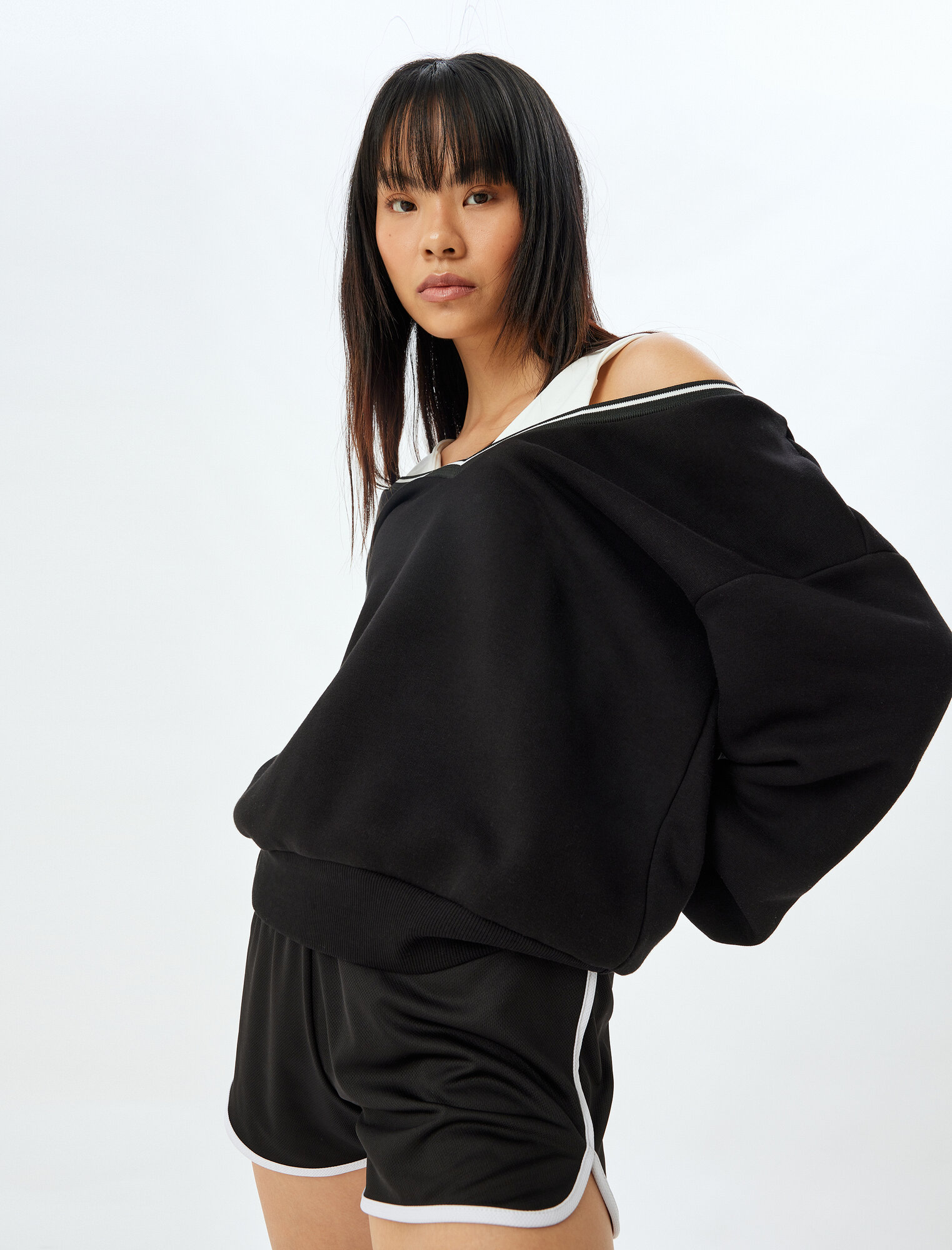 Свитшот спортивный KOTON размер L  черный