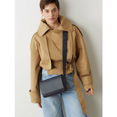 Сумка кросс-боди Afina фактура зернистая вишня 17409₽