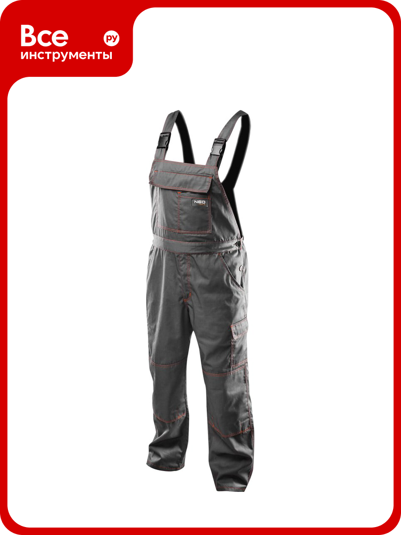 Рабочий полукомбинезон NEO Tools pазмер L/54 81-430-LD