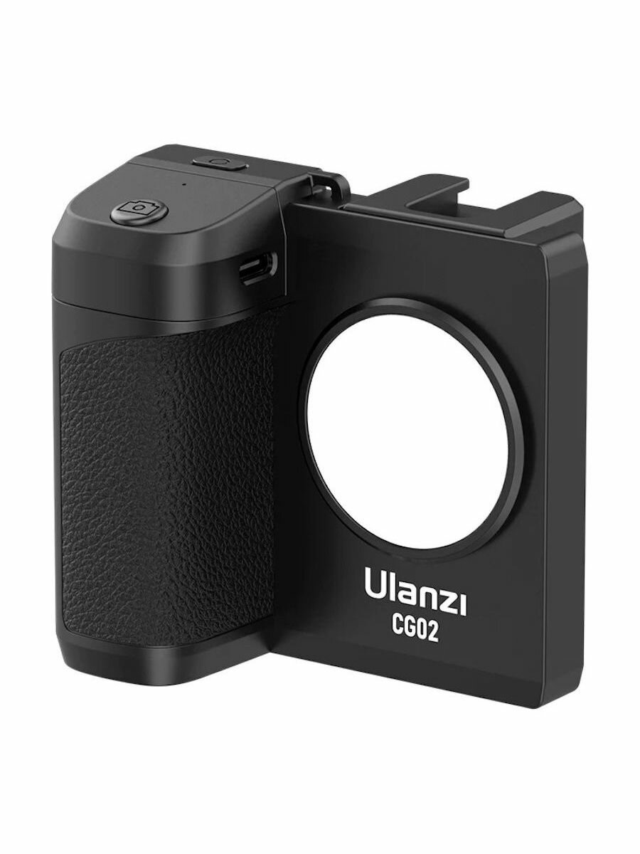 Держатель рукоятка для телефона Ulanzi CapGrip II Bluetooth, с заполняющим светом CG-02 (IOS, Android) — фото 1