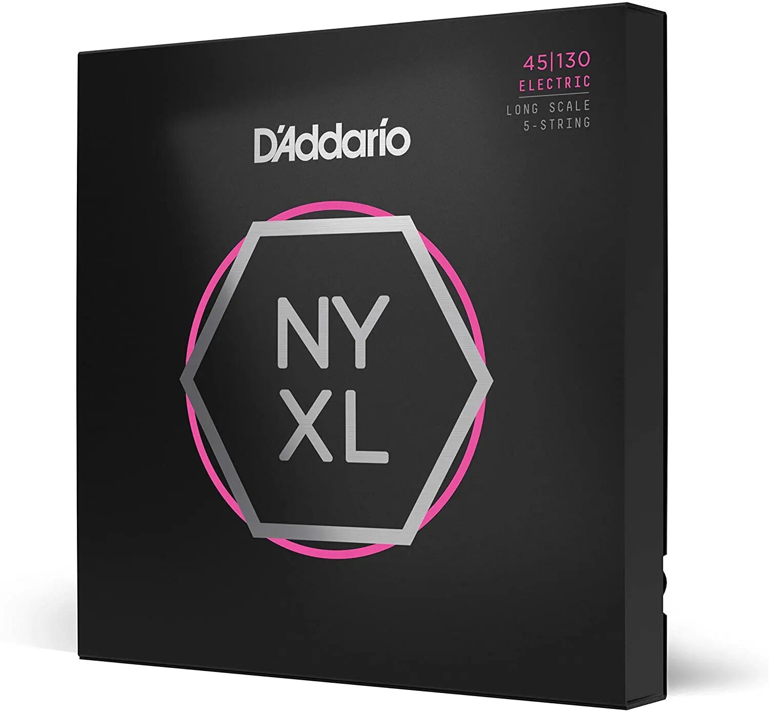 Струны для бас-гитары D'Addario NYXL45130 Regular Light Long Scale 45-130 — фото 1