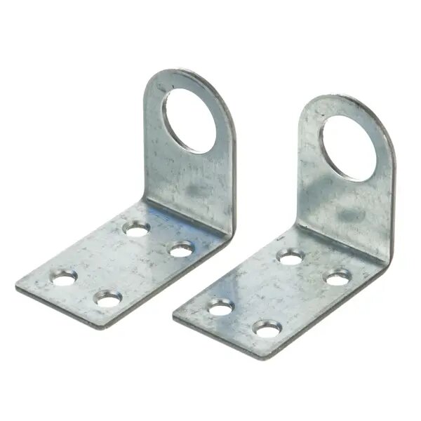 Проушина для замка угловая Pzu 50x44x30x2 мм 2 шт.