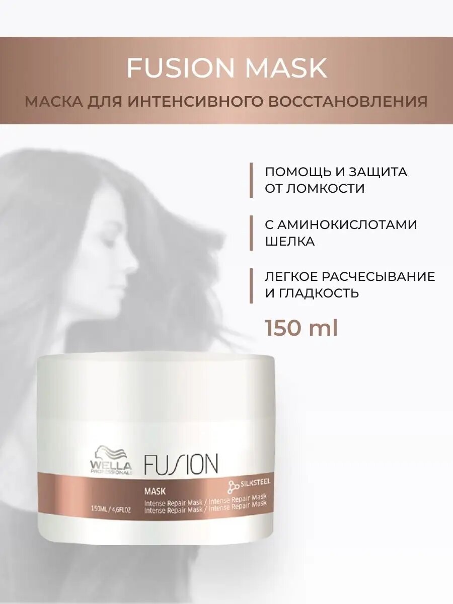Интенсивная восстанавливающая маска Wella Professionals Fusion