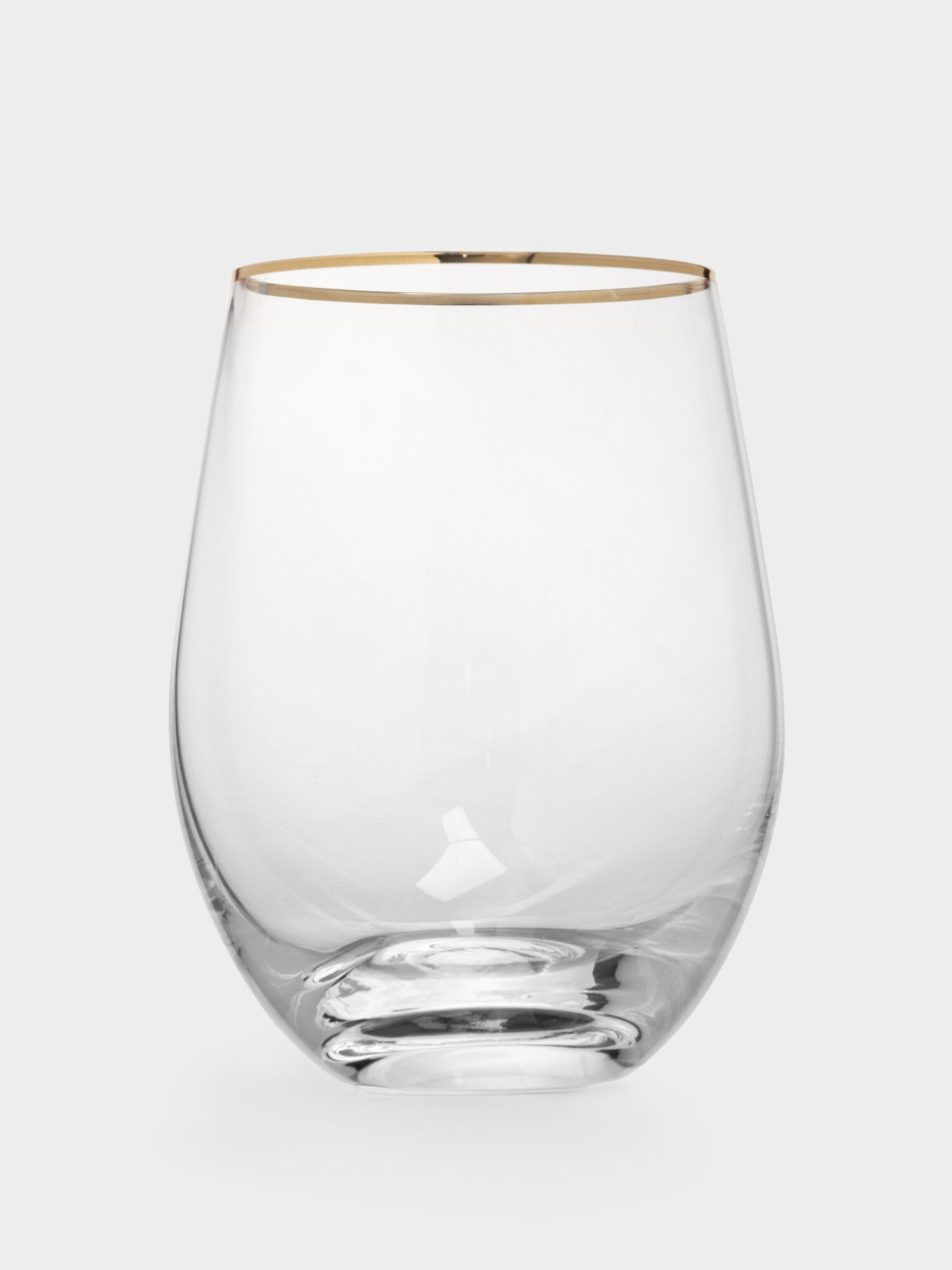 Стакан, 500 мл, 2 шт, стекло, золотистый кант, Ravello — фото 1