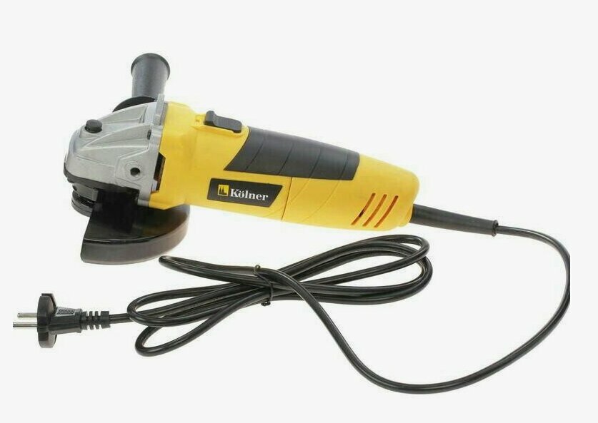 Шлифмашинка угловая Болгарка Kolner KAG125/750 сетевая 220в 750Вт диск 125мм