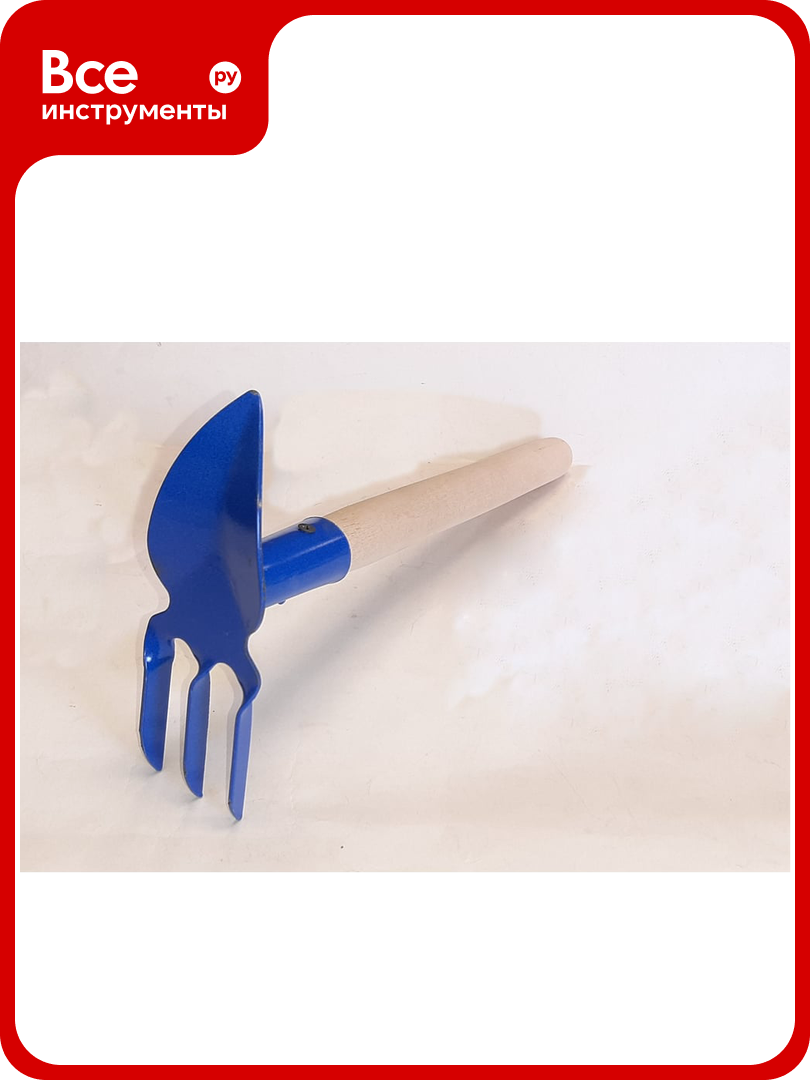 Мотыжка МКП 3-2 3 зуба и лепесток черенок высшего сорта 350 мм ООО ПК тандем-агро 4670016431868