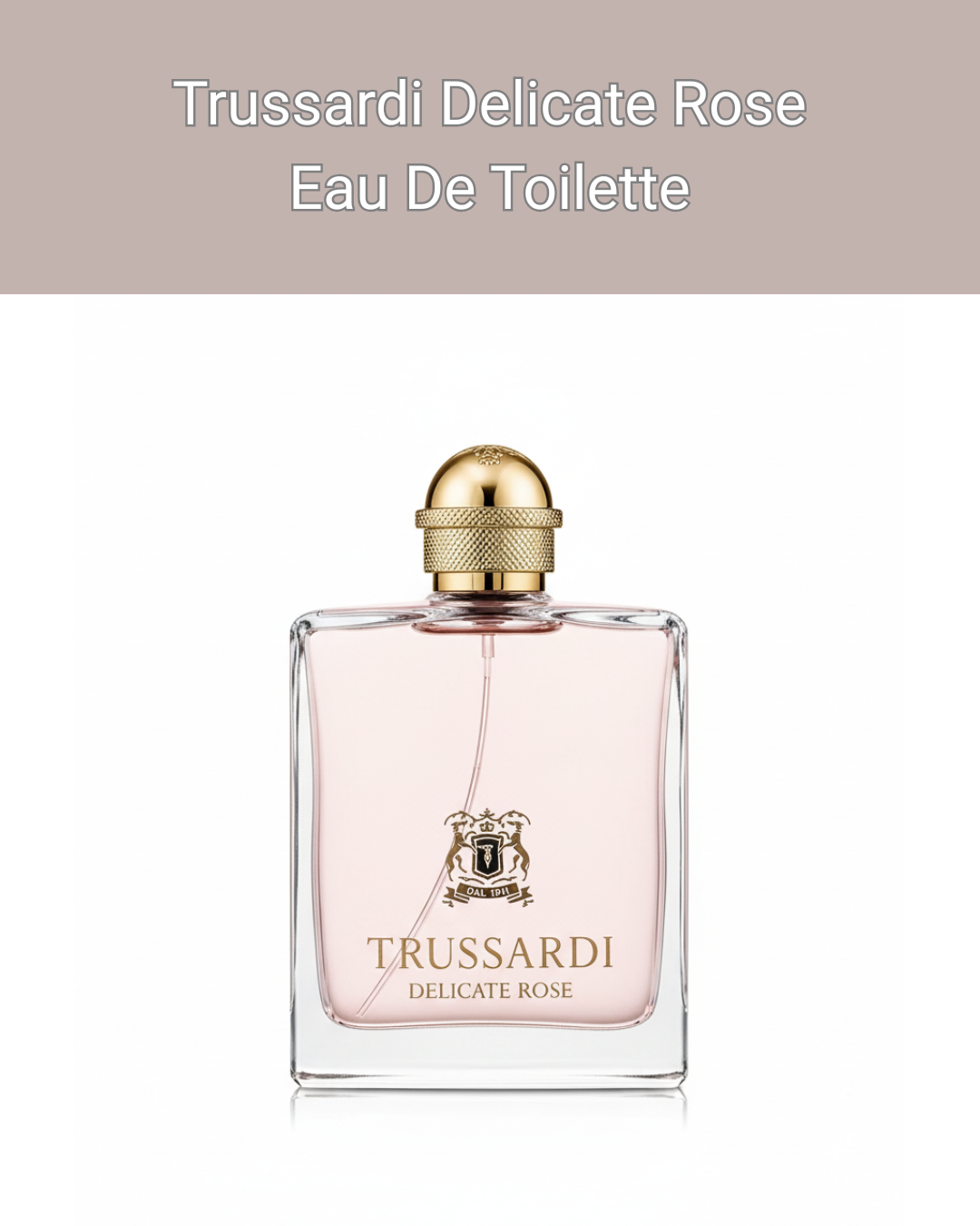 Trussardi Delicate Rose Eau De Toilette 100мл - Парфюм для женщин