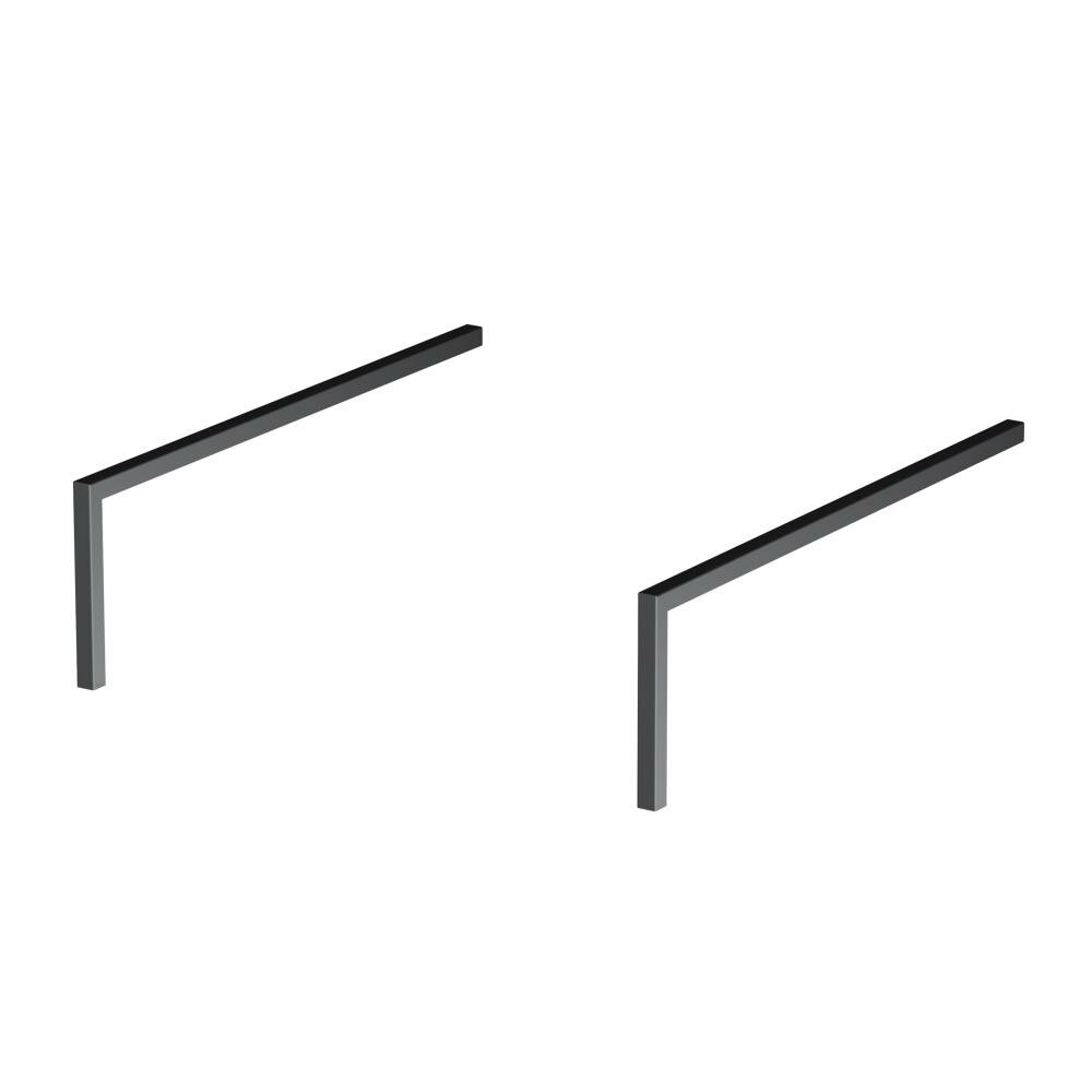 Комплект ножек для тумбы AM.PM Force M9FLEGSF0150BM 18x45.5x3.5 см цвет черная