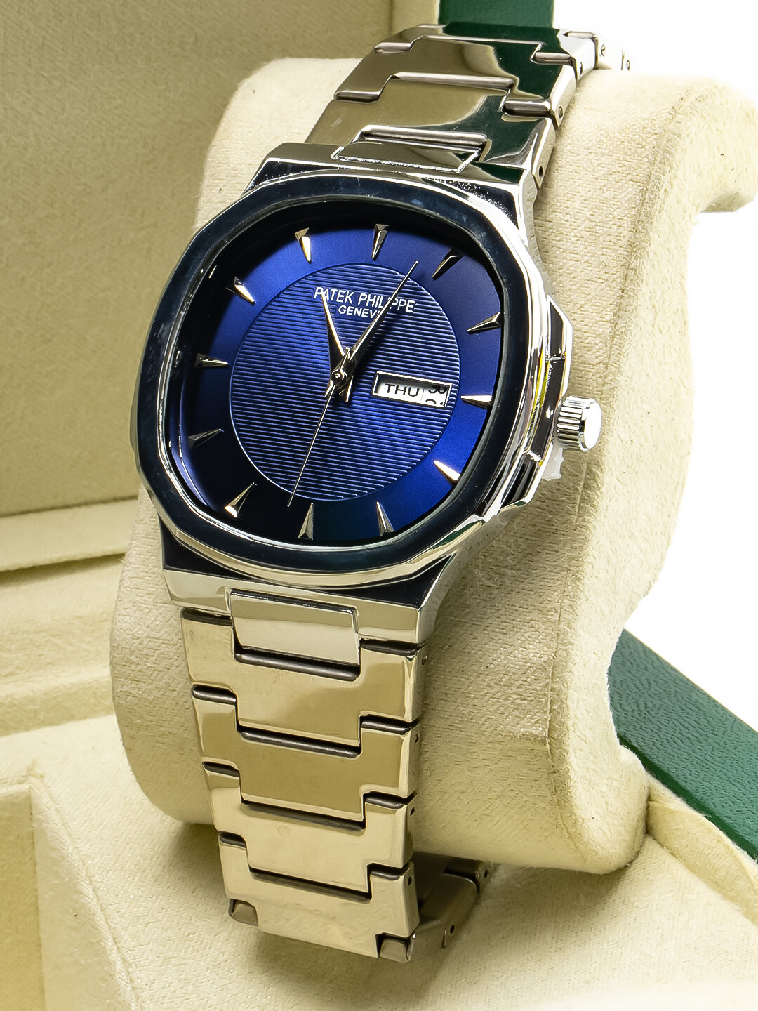 Наручные часы Patek Philippe Geneva, синий