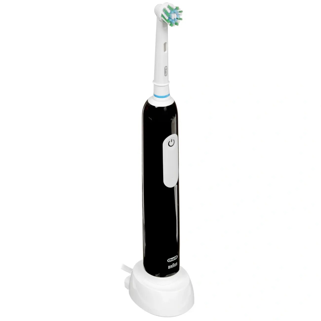 Электрическая зубная щетка ORAL-B PRO SERIES BLACK , Время автономной работы зубной щетки : 40 мин, Приложение для управления : Нет, Вес: 130 г